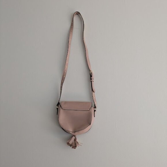 Victoria's Secret Pale Pink and Gold Crossbody Purse - Picture 6 of 11